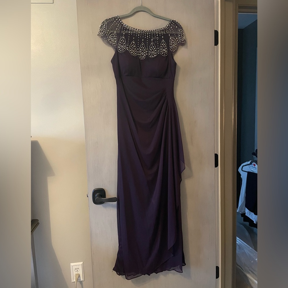Dj Jaz Sleeveless Beaded Embellished Evening Gown